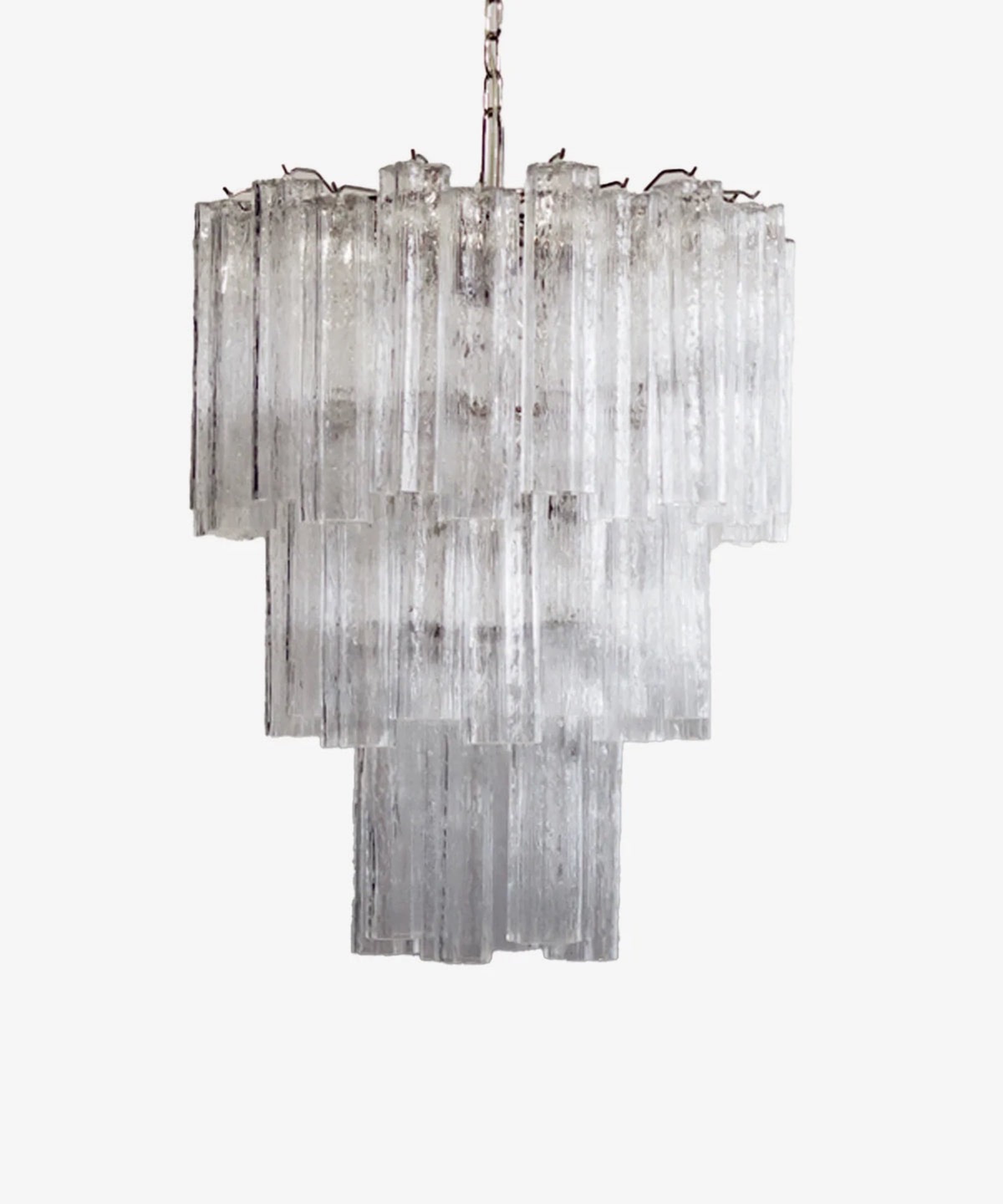 Murano Chandelier 48 Glass Tubes