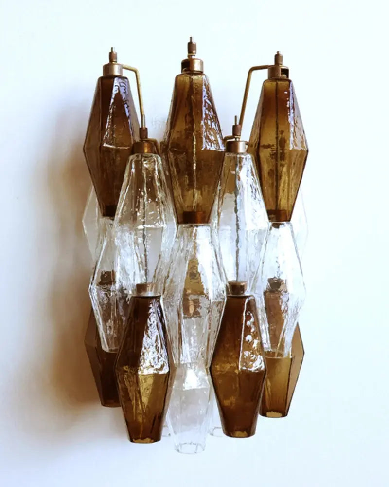 Murano vegglampe poliedri 16 glass (2 stk) Murano Studio