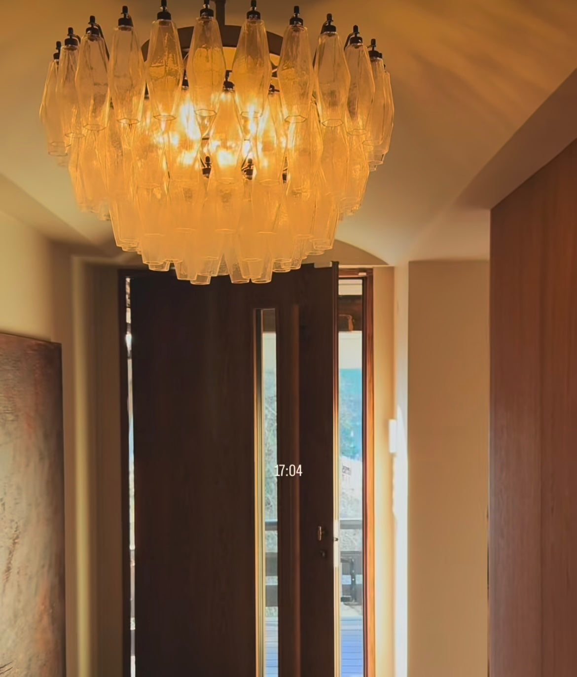 Murano Poliedri Chandelier - 84 Glass