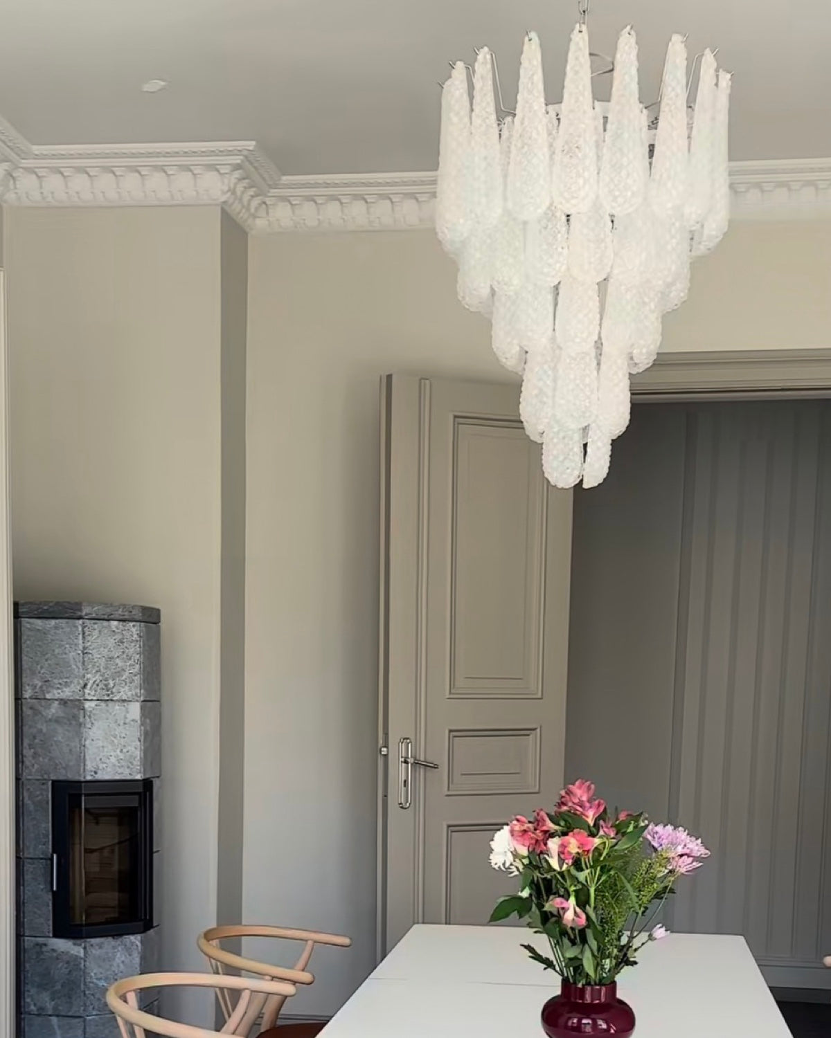 Murano Chandelier Drop 52 Glass