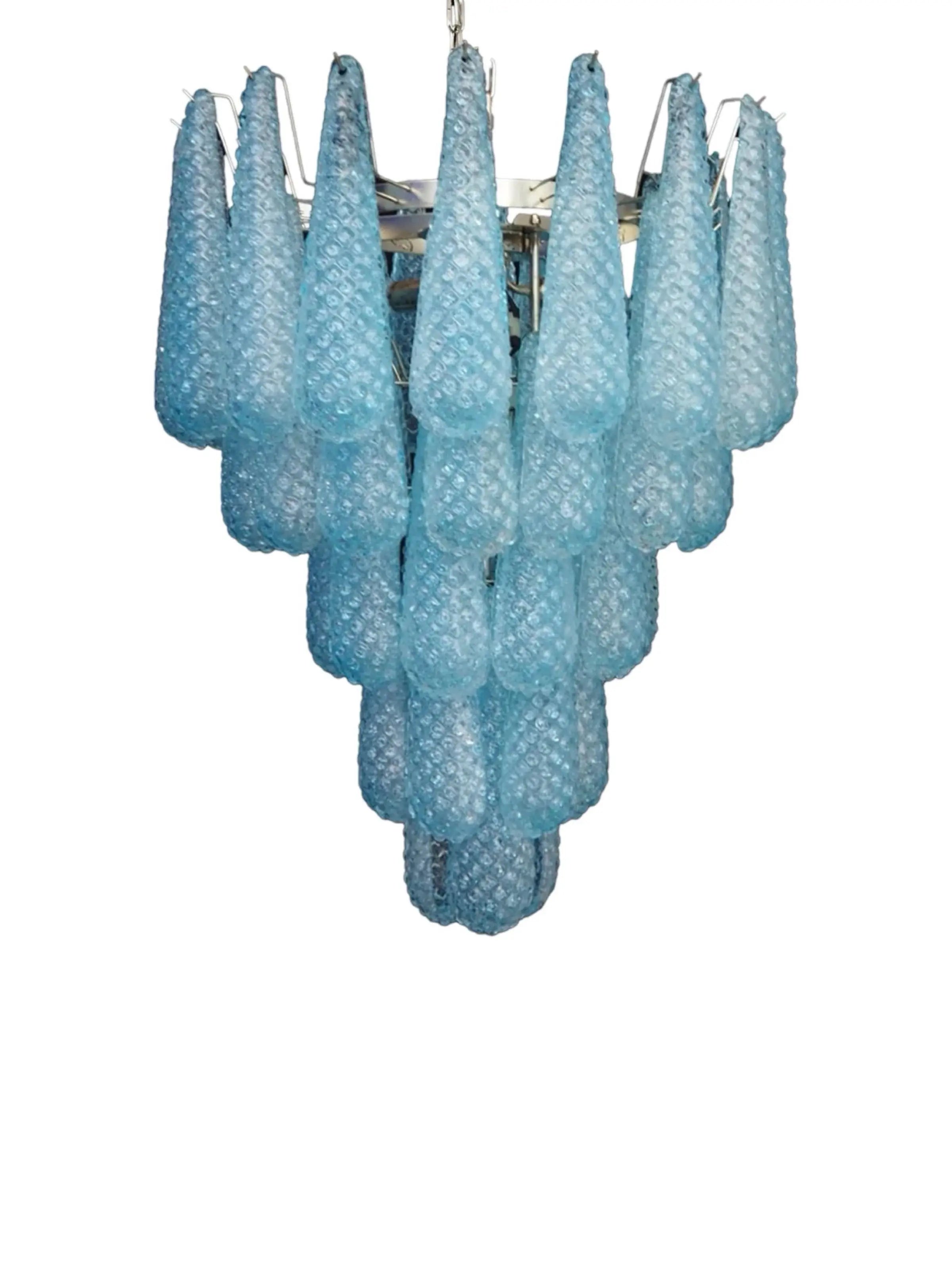 Murano Lysekrone Dråpe 52 Glass Murano Studio