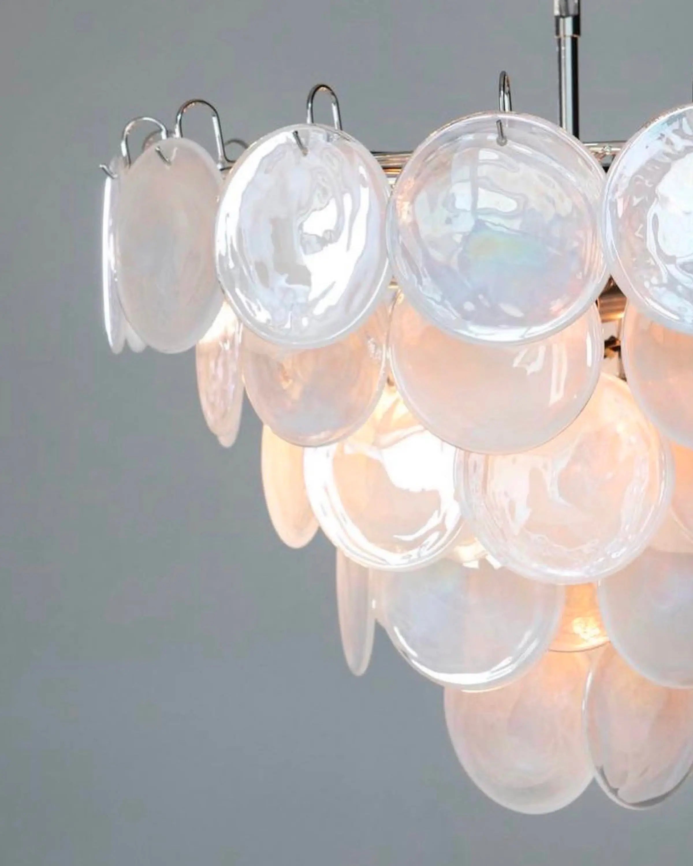 Murano Lysekrone Diskglass 57 Murano Studio