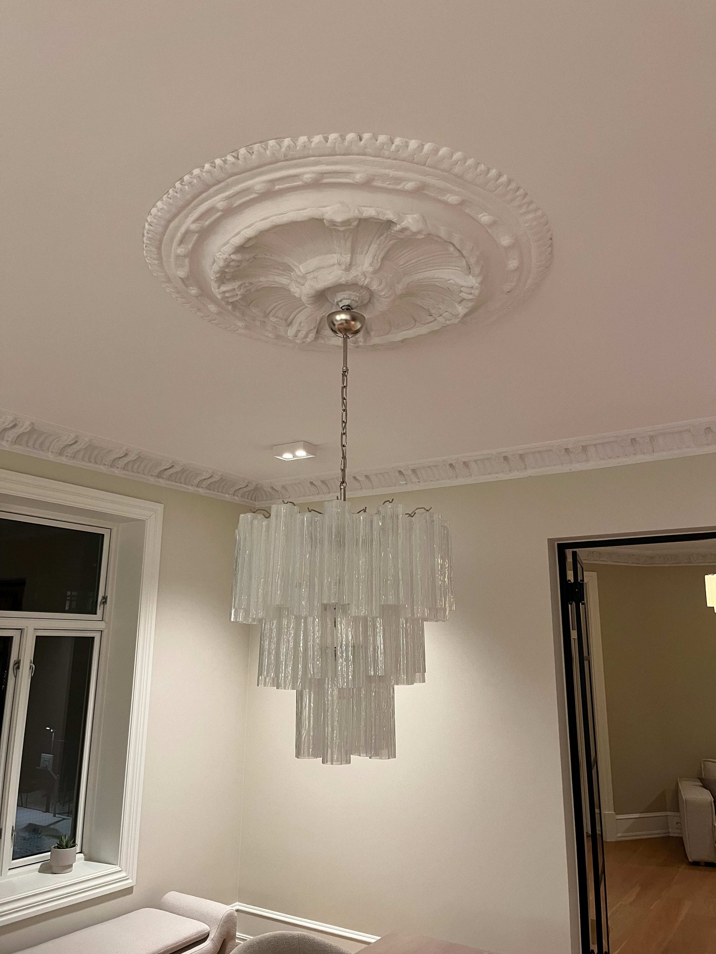 Murano Chandelier 48 Glass Tubes