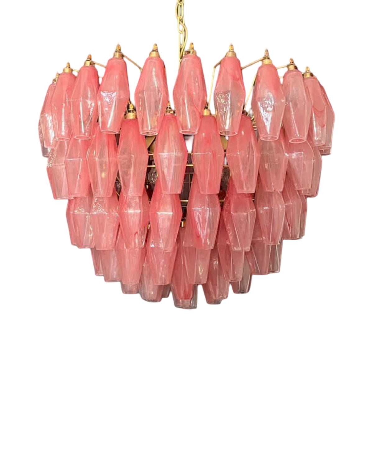 Murano Poliedri Lysekrone 111 glass