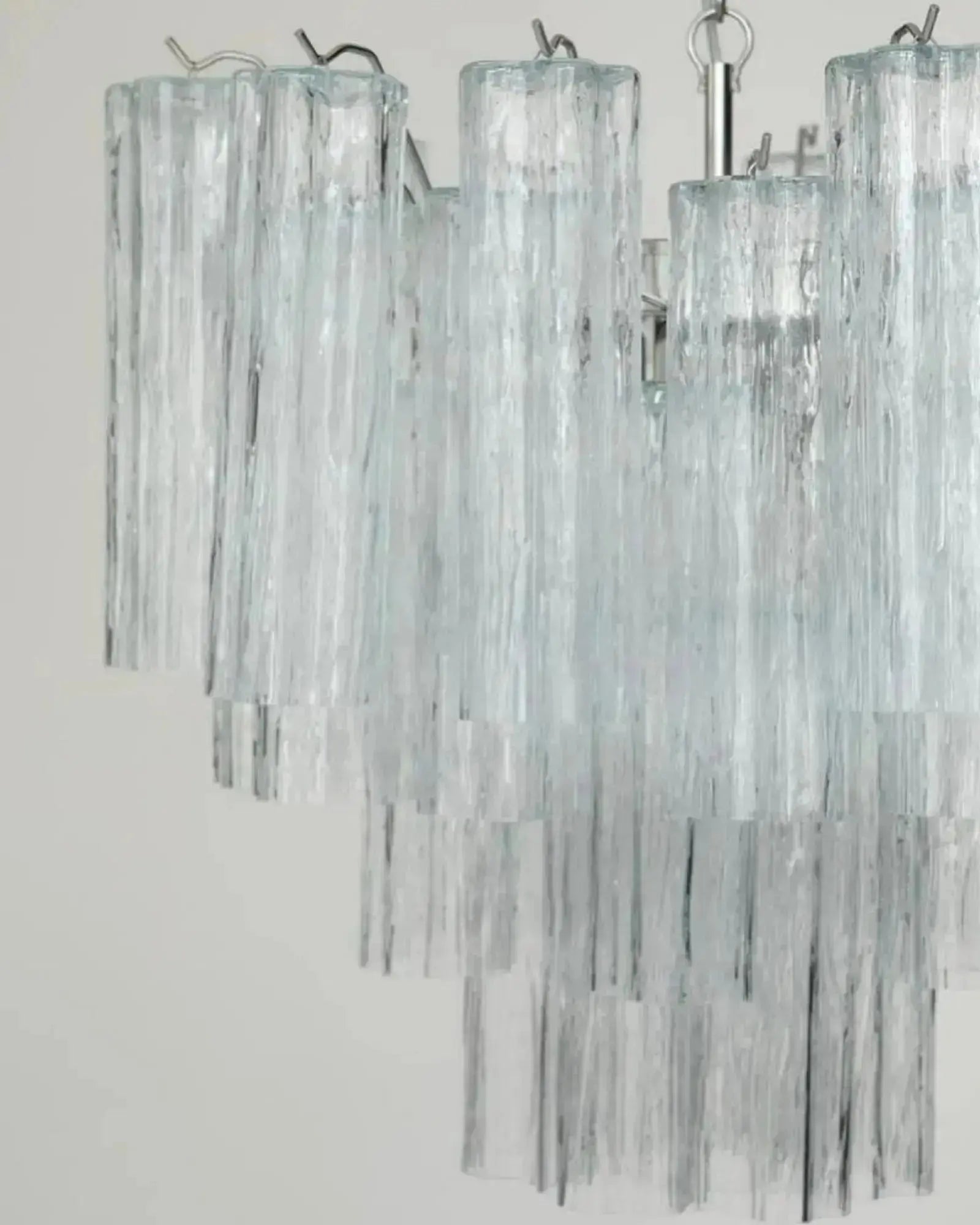 Murano Lysekrone 36 Glassrør Murano Studio