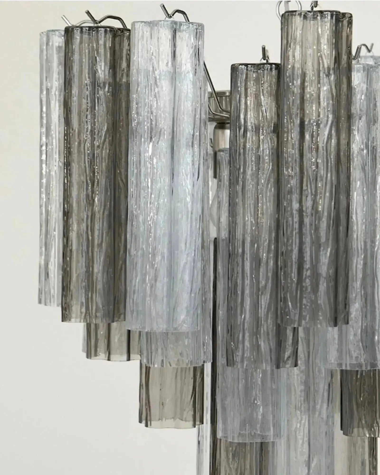 Murano Lysekrone 36 Glassrør Murano Studio