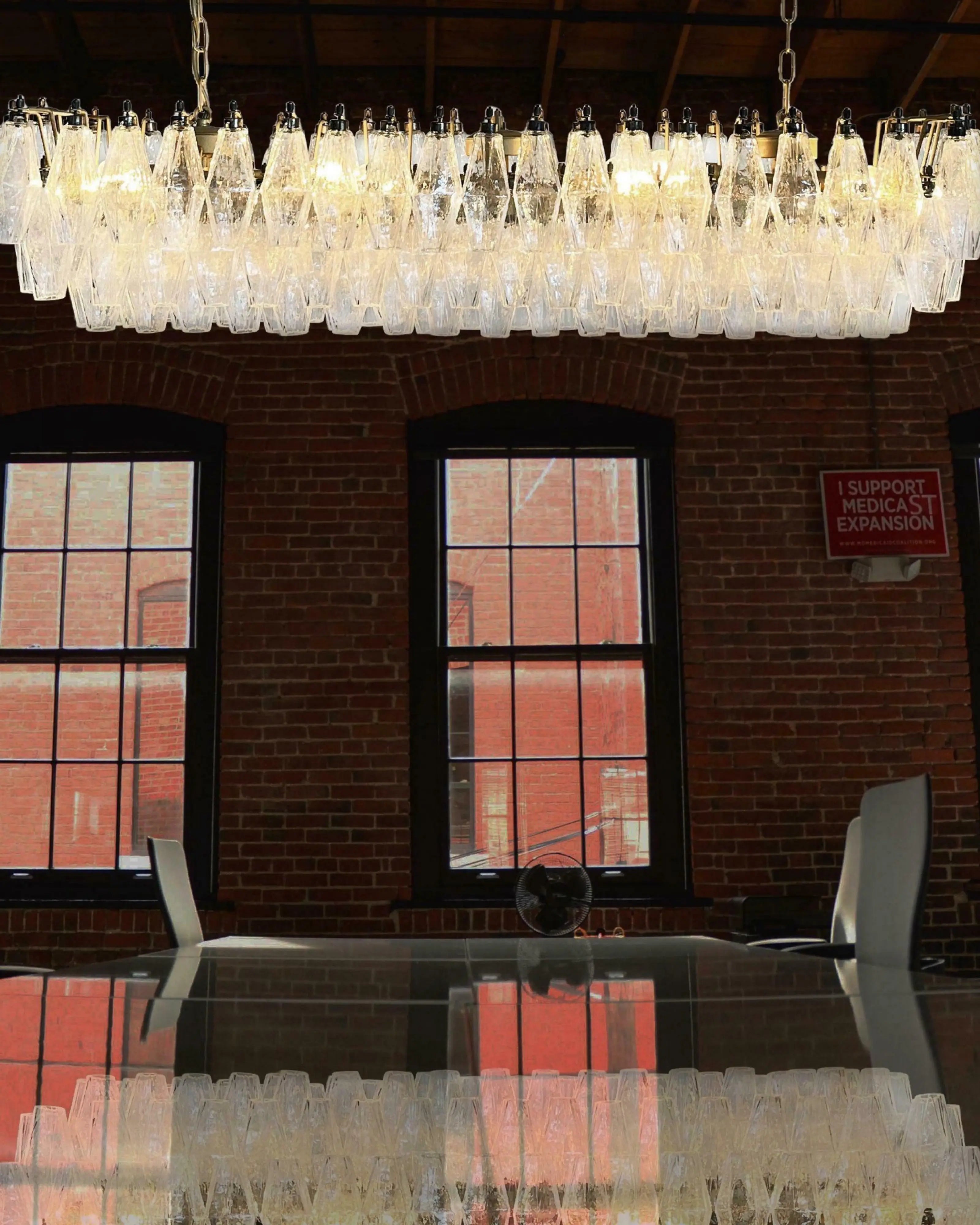 Poliedri 138 glass Murano Studio