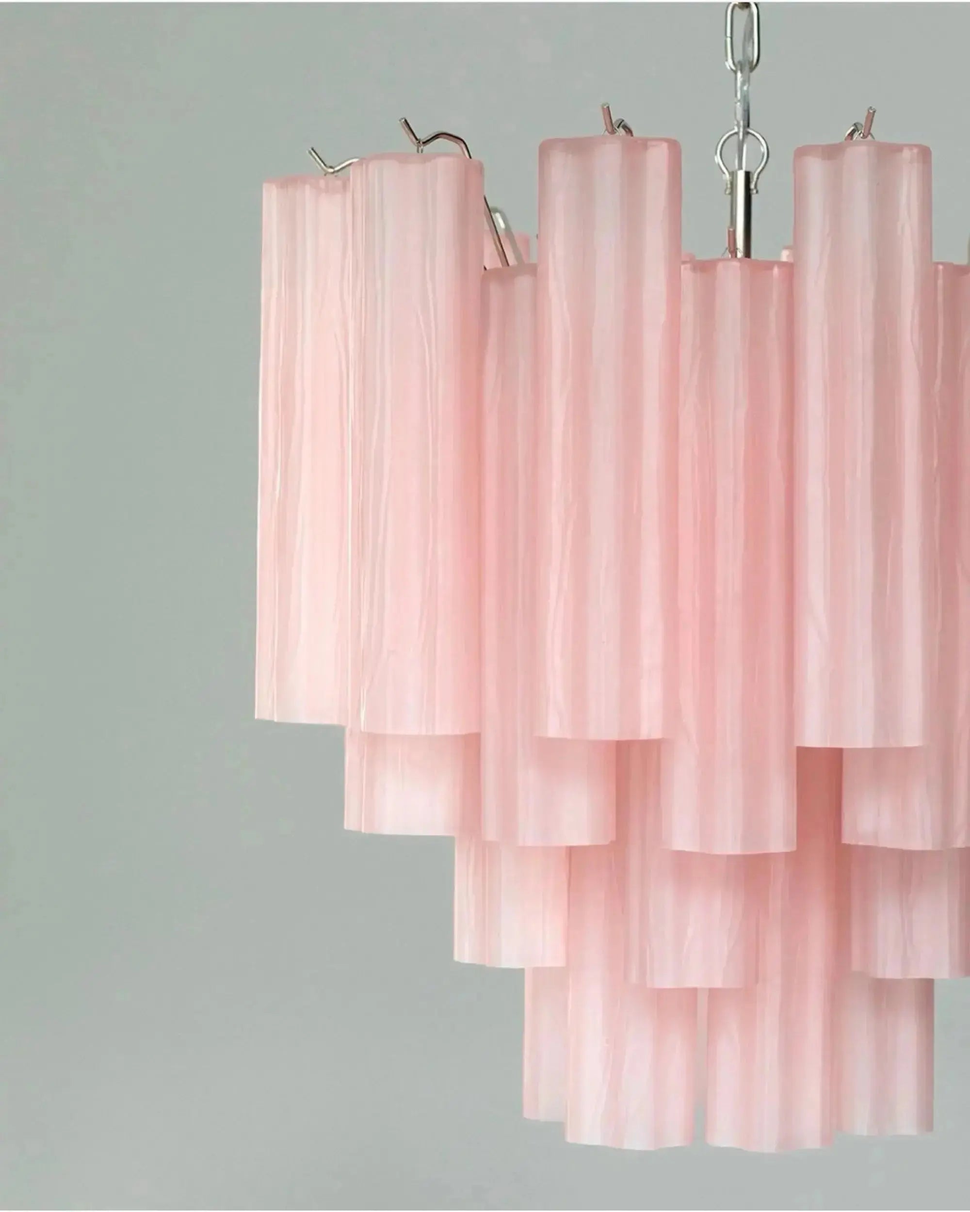 Murano Lysekrone 36 Glassrør Murano Studio