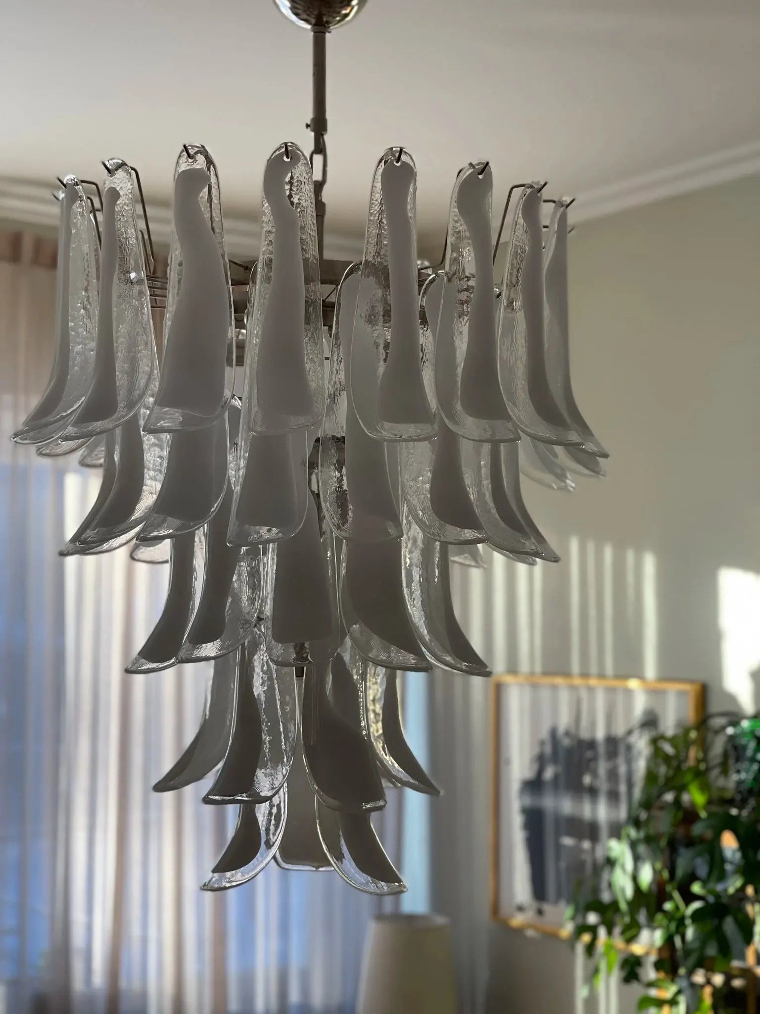 Murano Lysekrone Mazzega 52 Glass Murano Studio