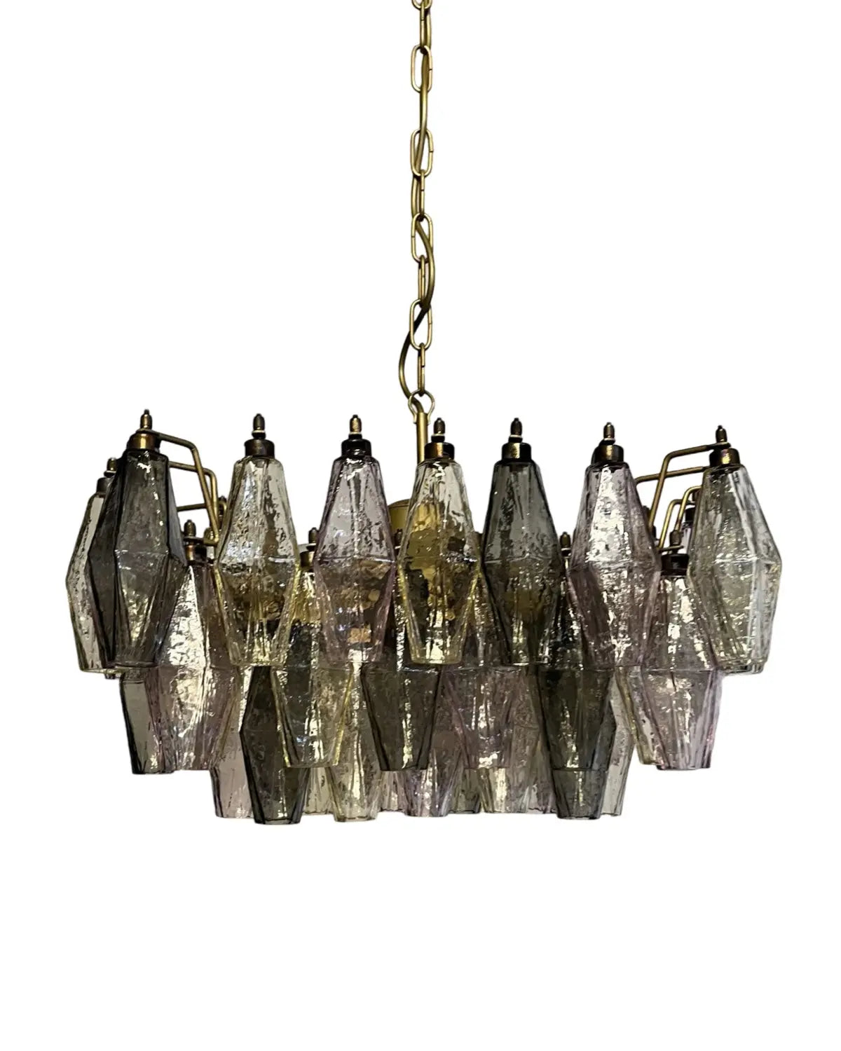 Poliedri 56 glass Murano Studio