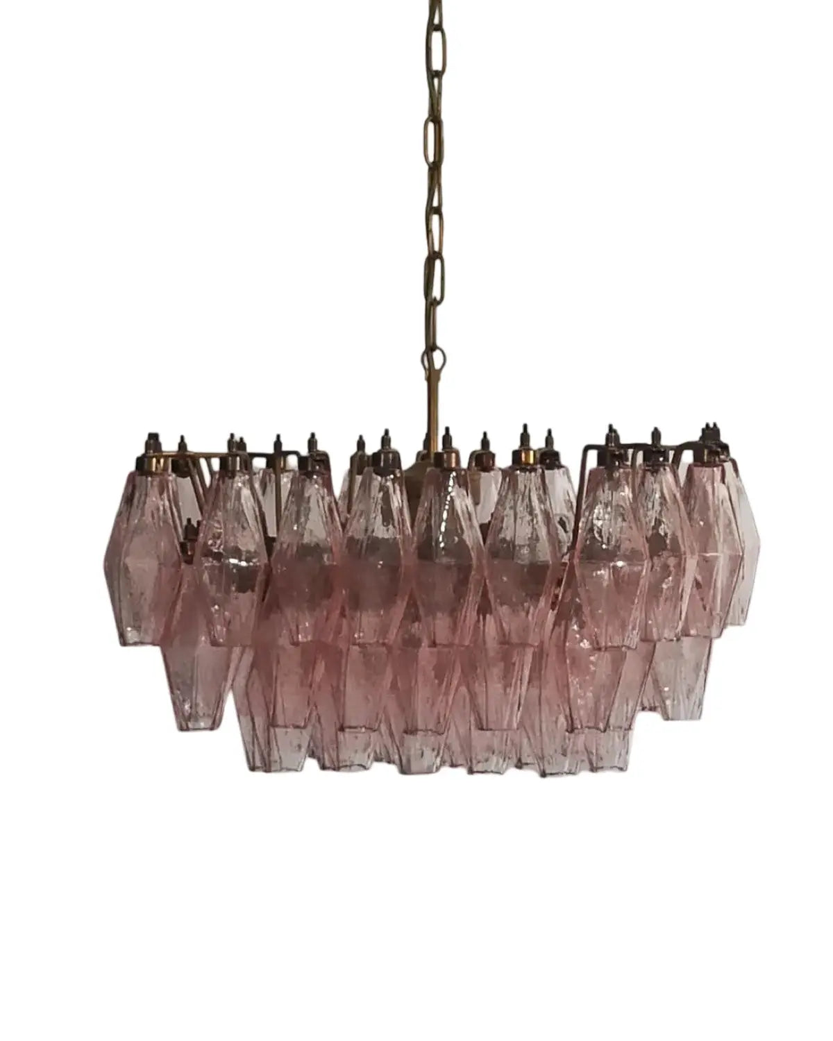 Poliedri 56 glass Murano Studio