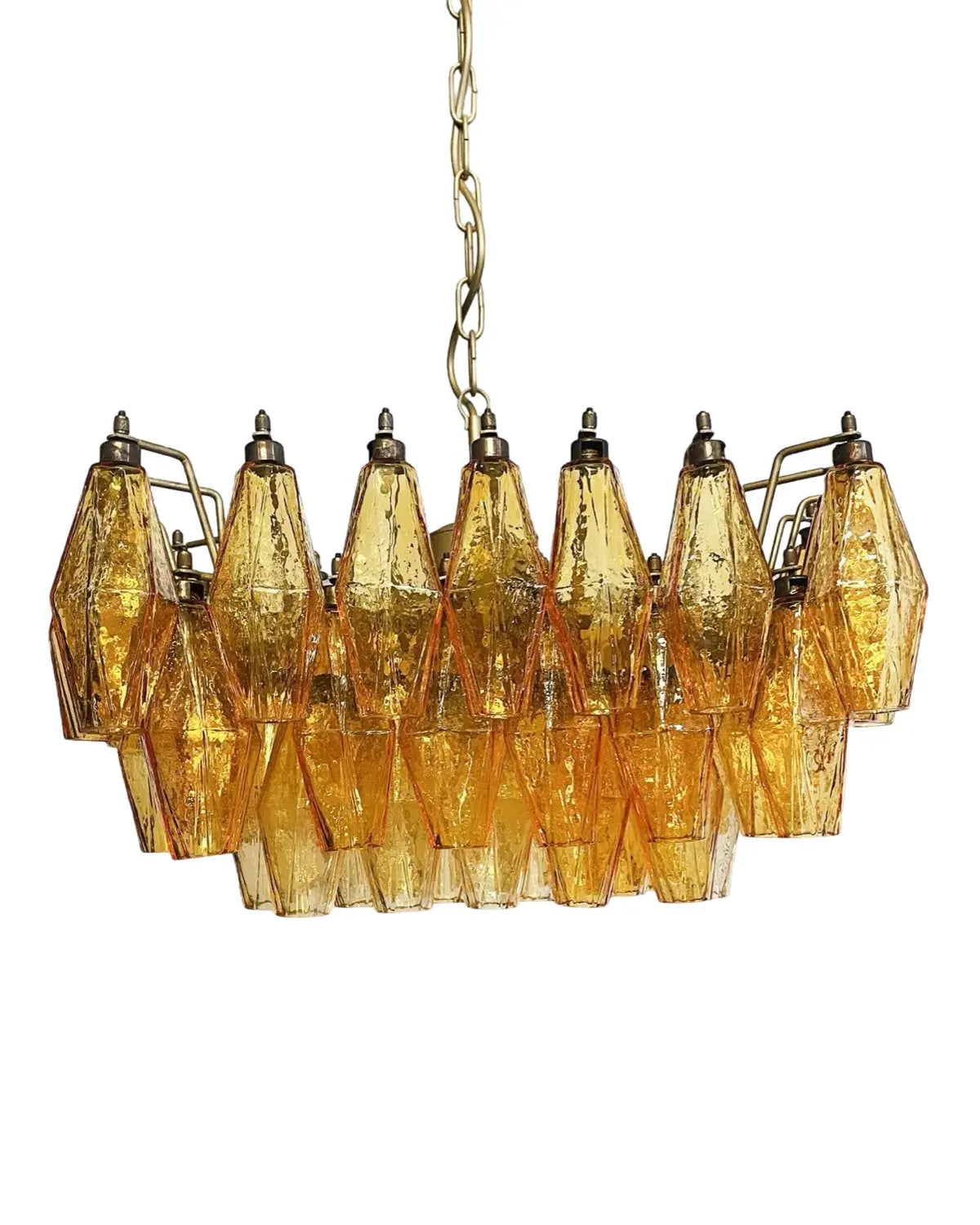 Poliedri 56 glass Murano Studio