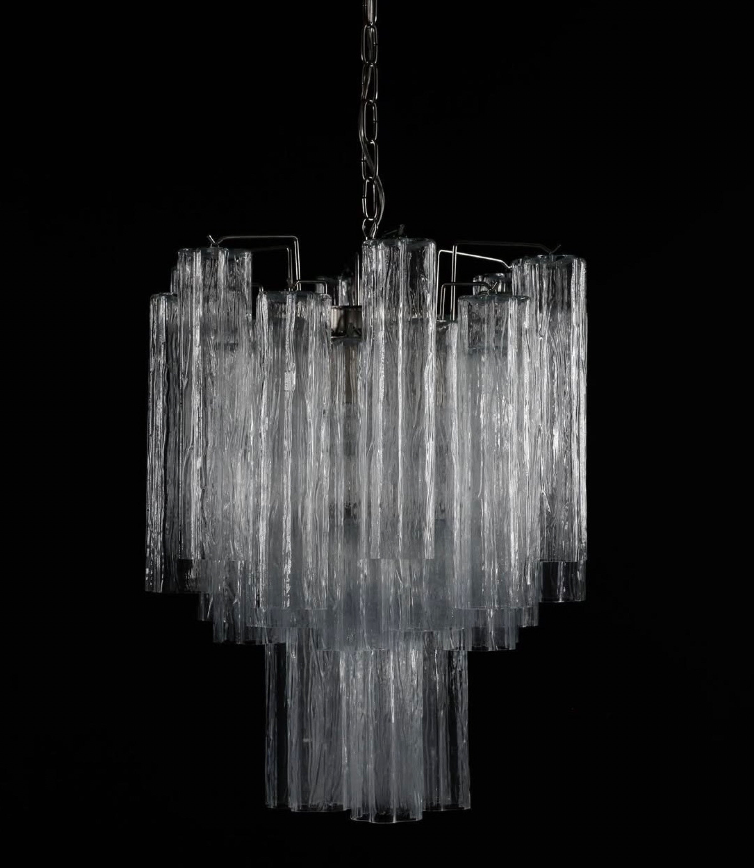 Murano Chandelier 30 Glass Tubes