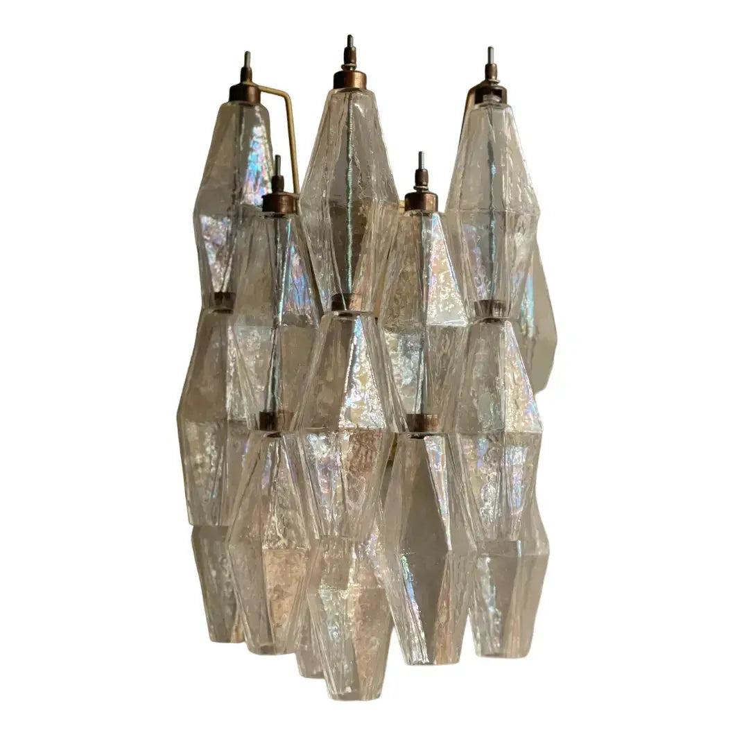 Murano vegglampe poliedri 16 glass (2 stk) Murano Studio