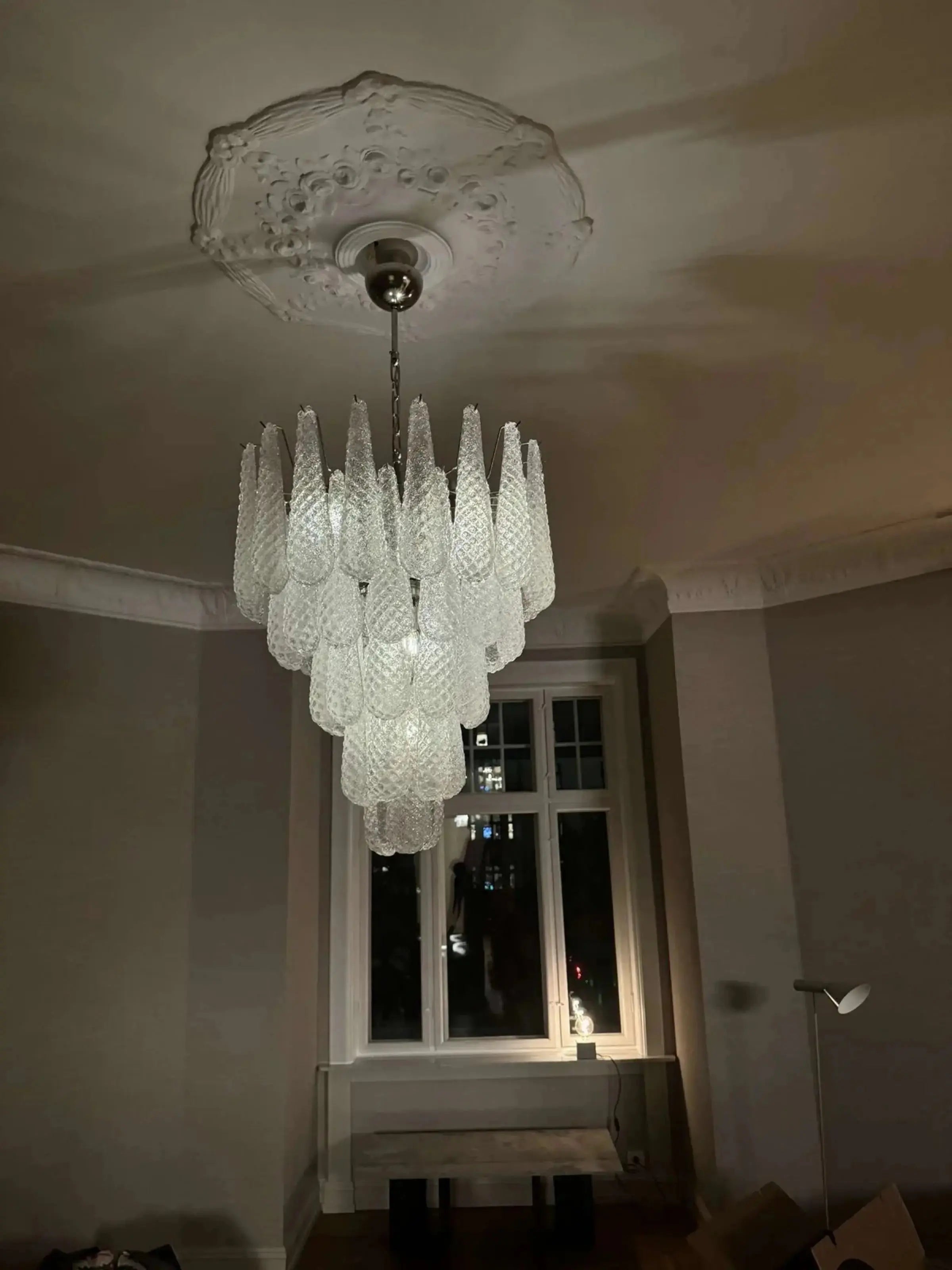 Murano Lysekrone Dråpe 52 Glass Murano Studio