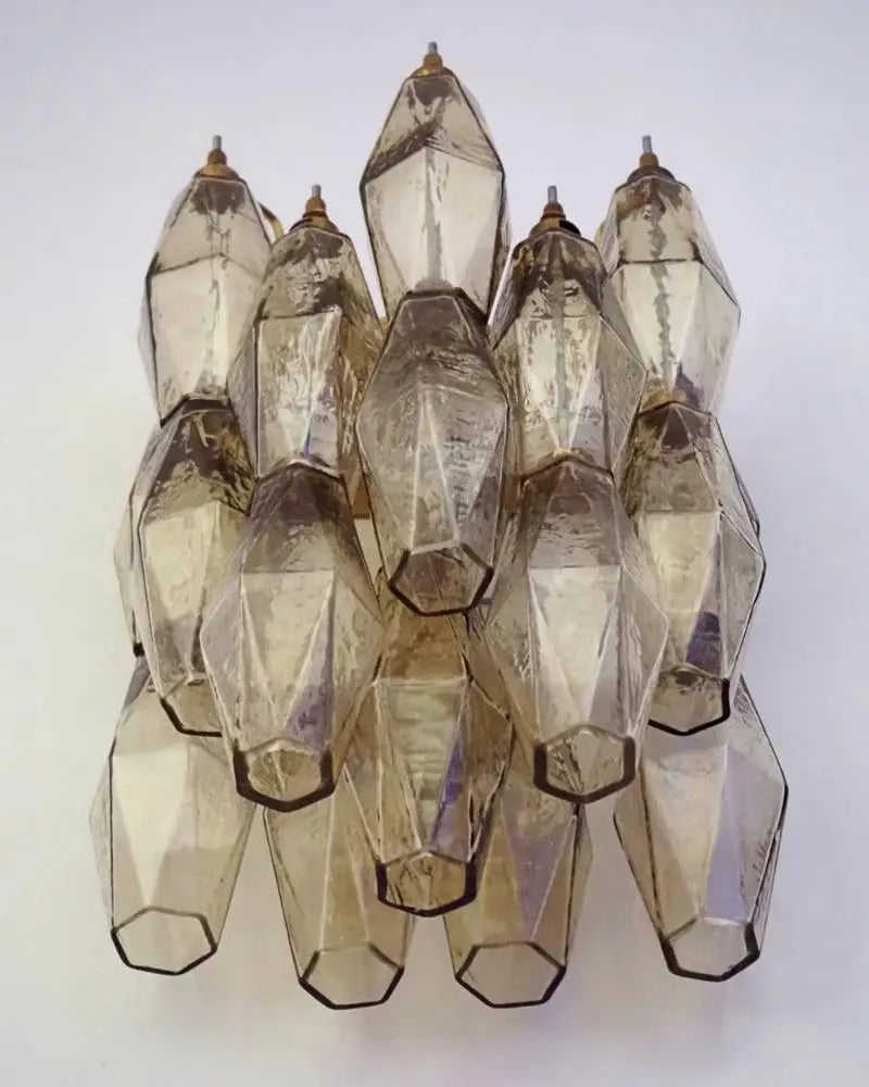 Murano vegglampe poliedri 16 glass (2 stk) Murano Studio