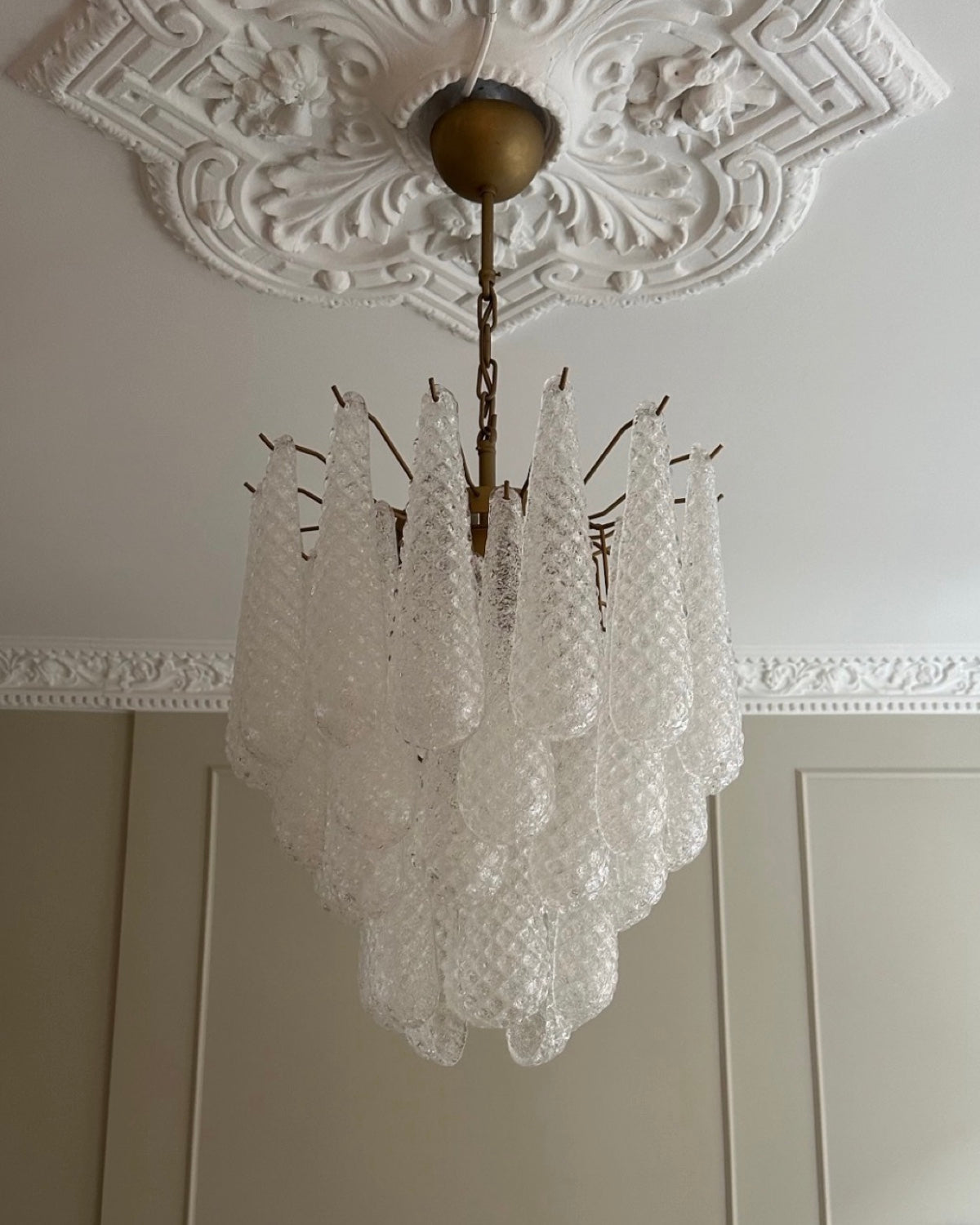 Murano Chandelier Drop 41 Glass