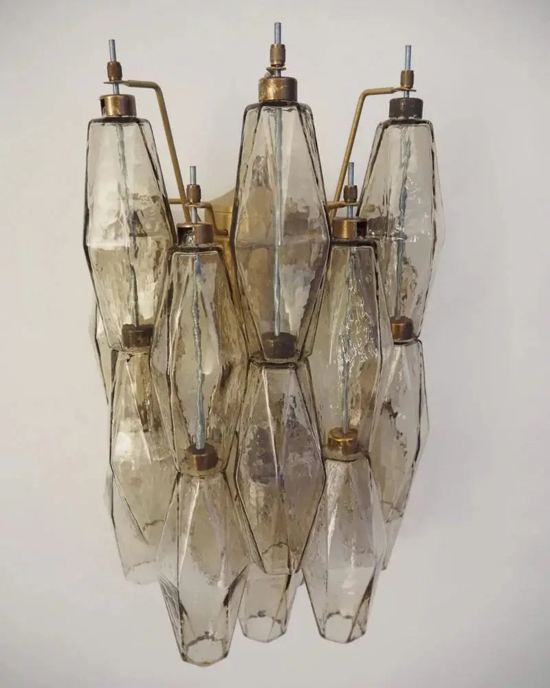 Murano vegglampe poliedri 16 glass (2 stk) Murano Studio