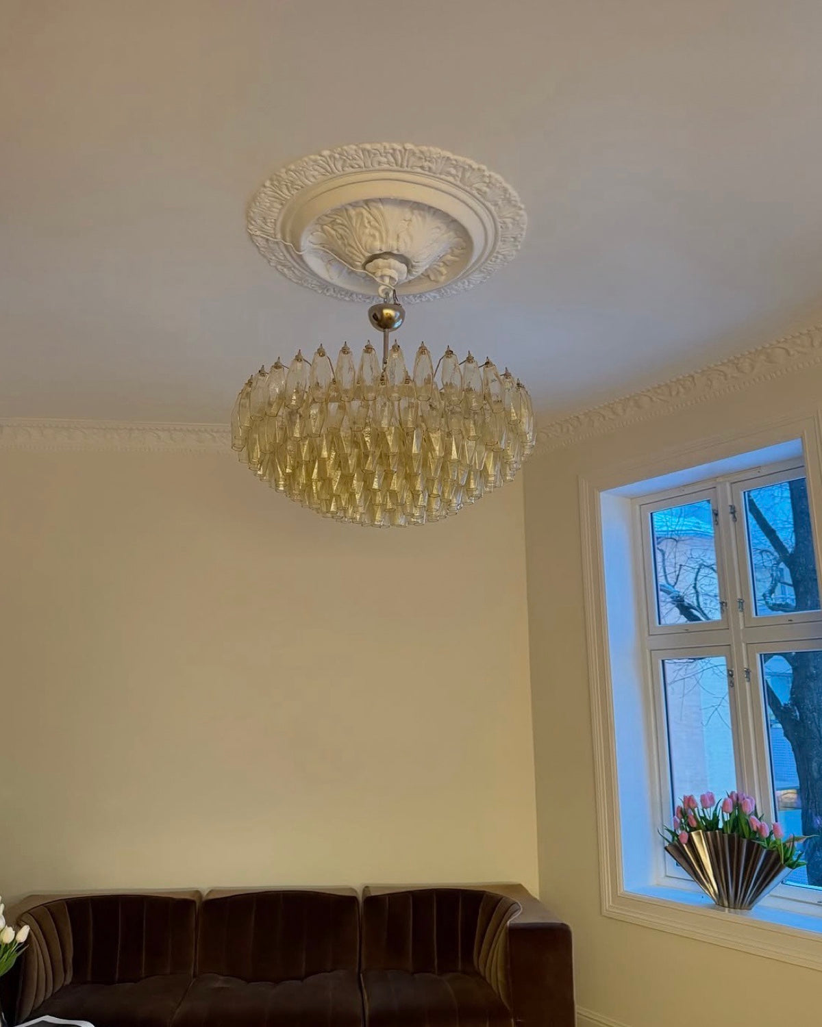 Murano Poliedri Chandelier - 185 Glass