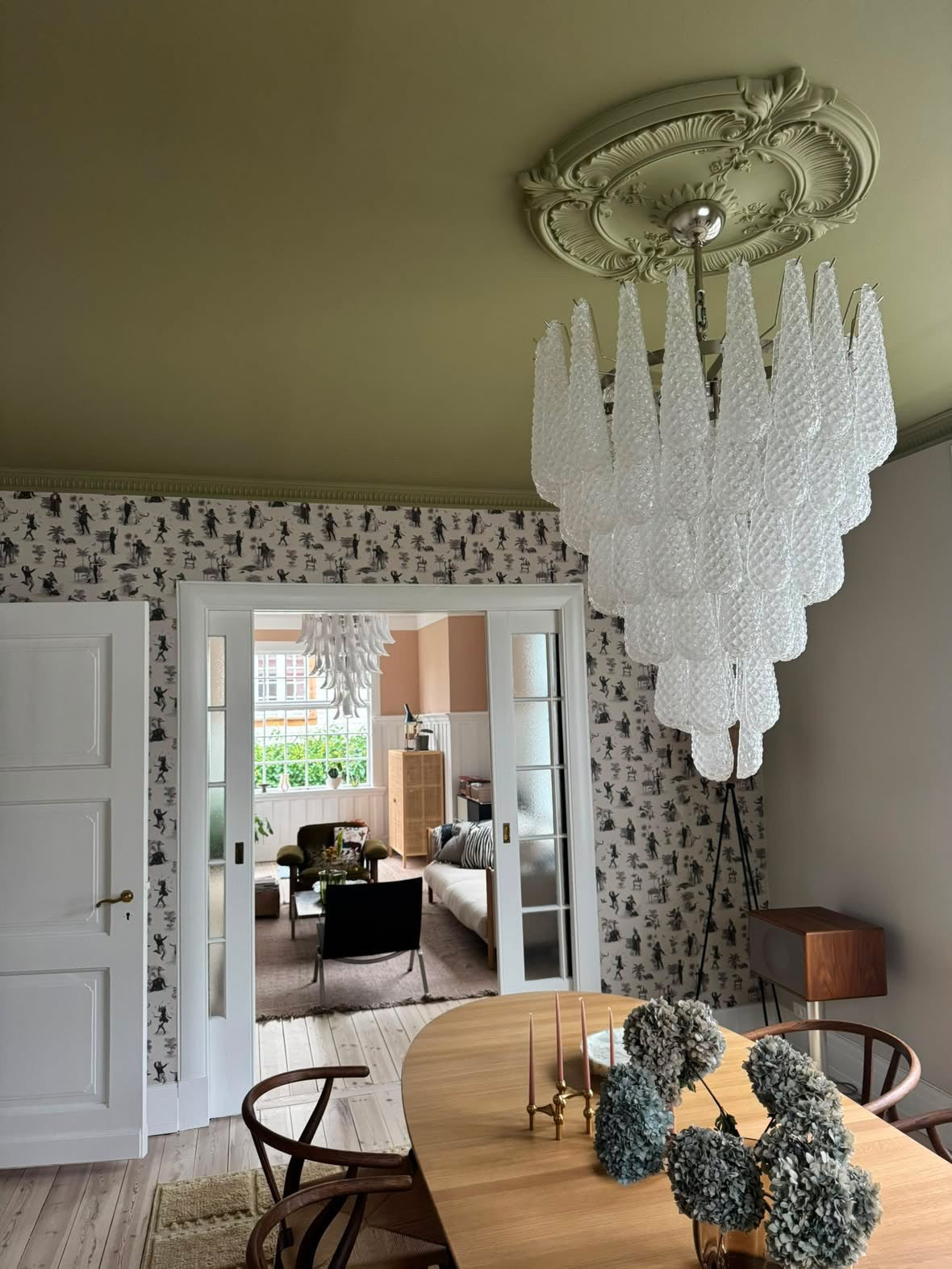 Murano Chandelier Drop 75 Glass