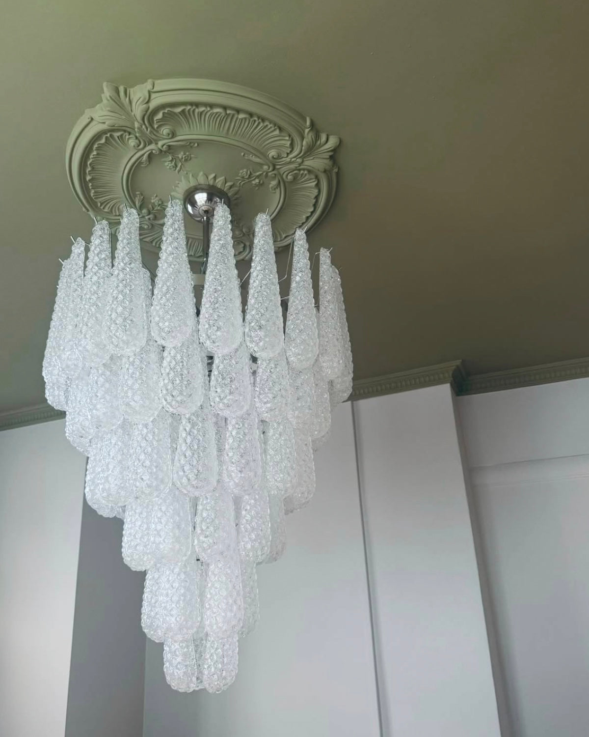 Murano Chandelier Drop 75 Glass