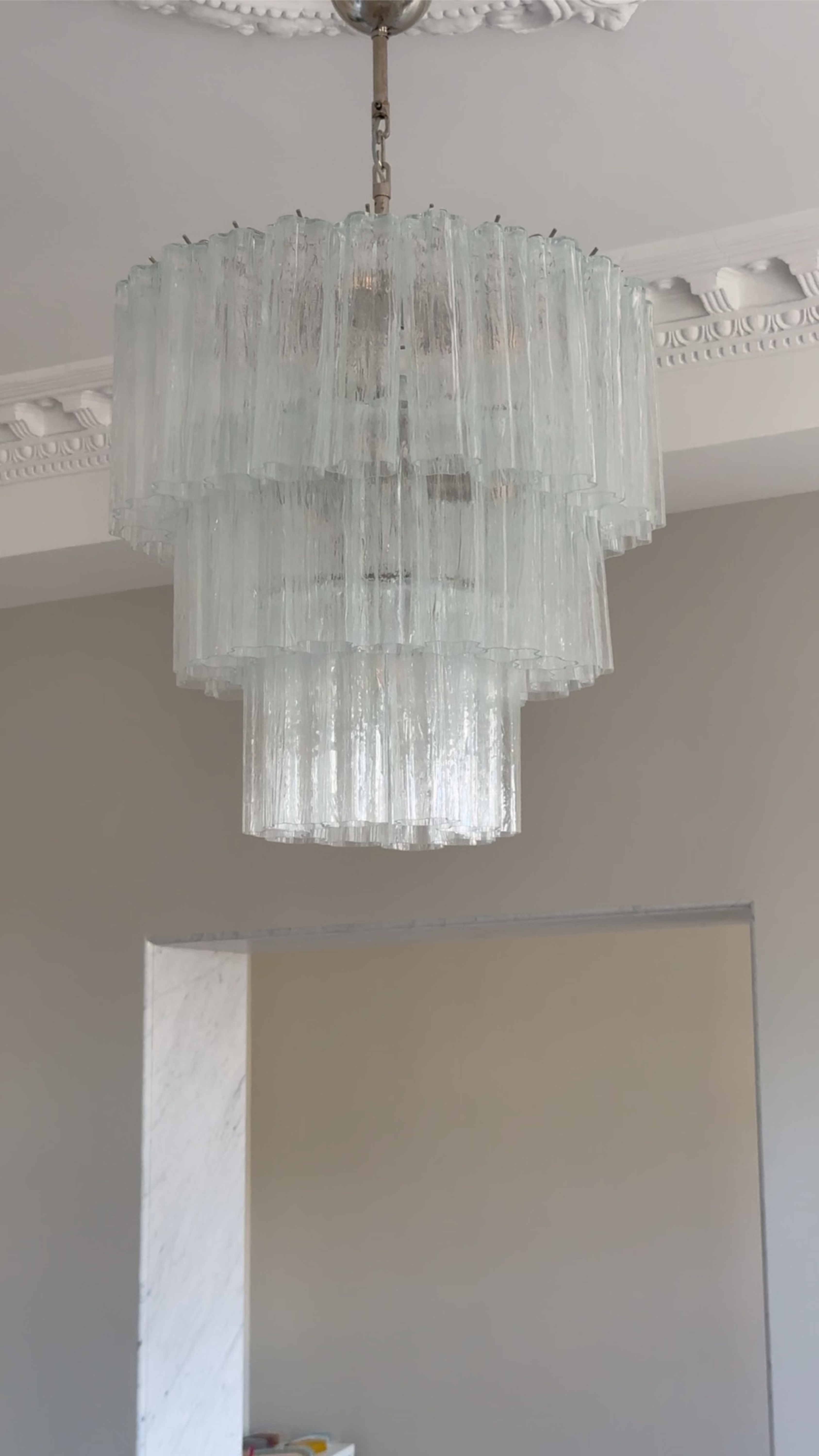 Murano Chandelier 52 Glass Tubes