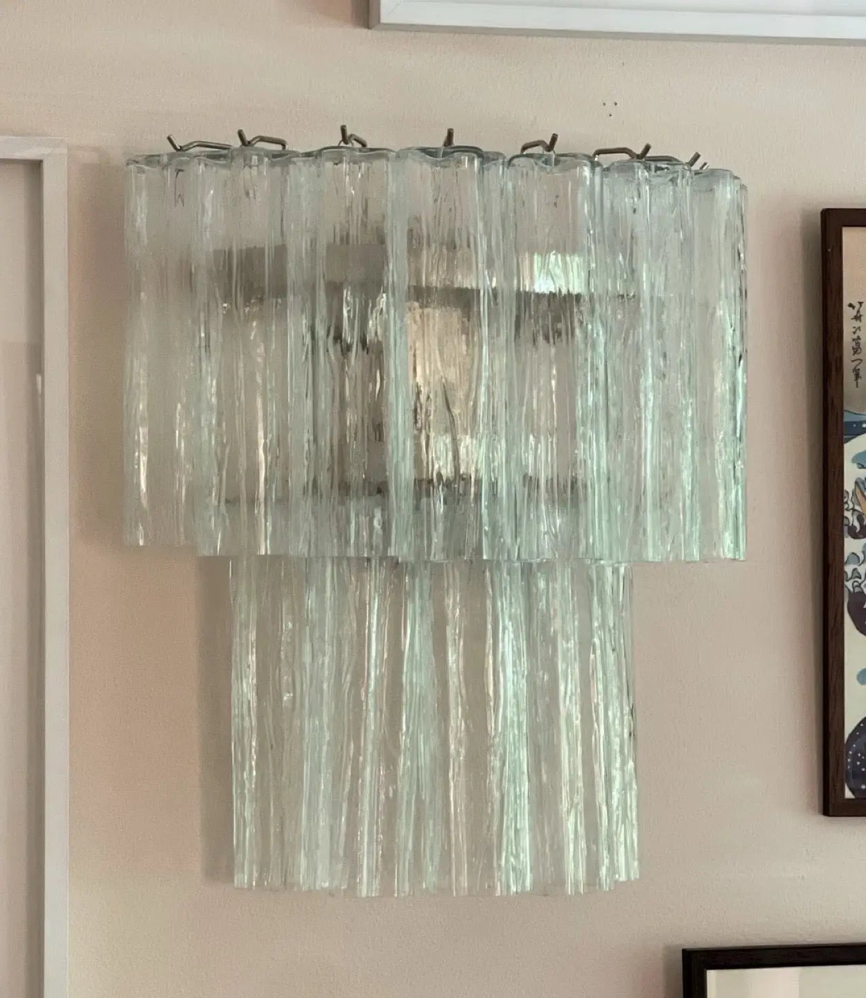 Murano vegglampe 13 glassrør (2 stk) Murano Studio