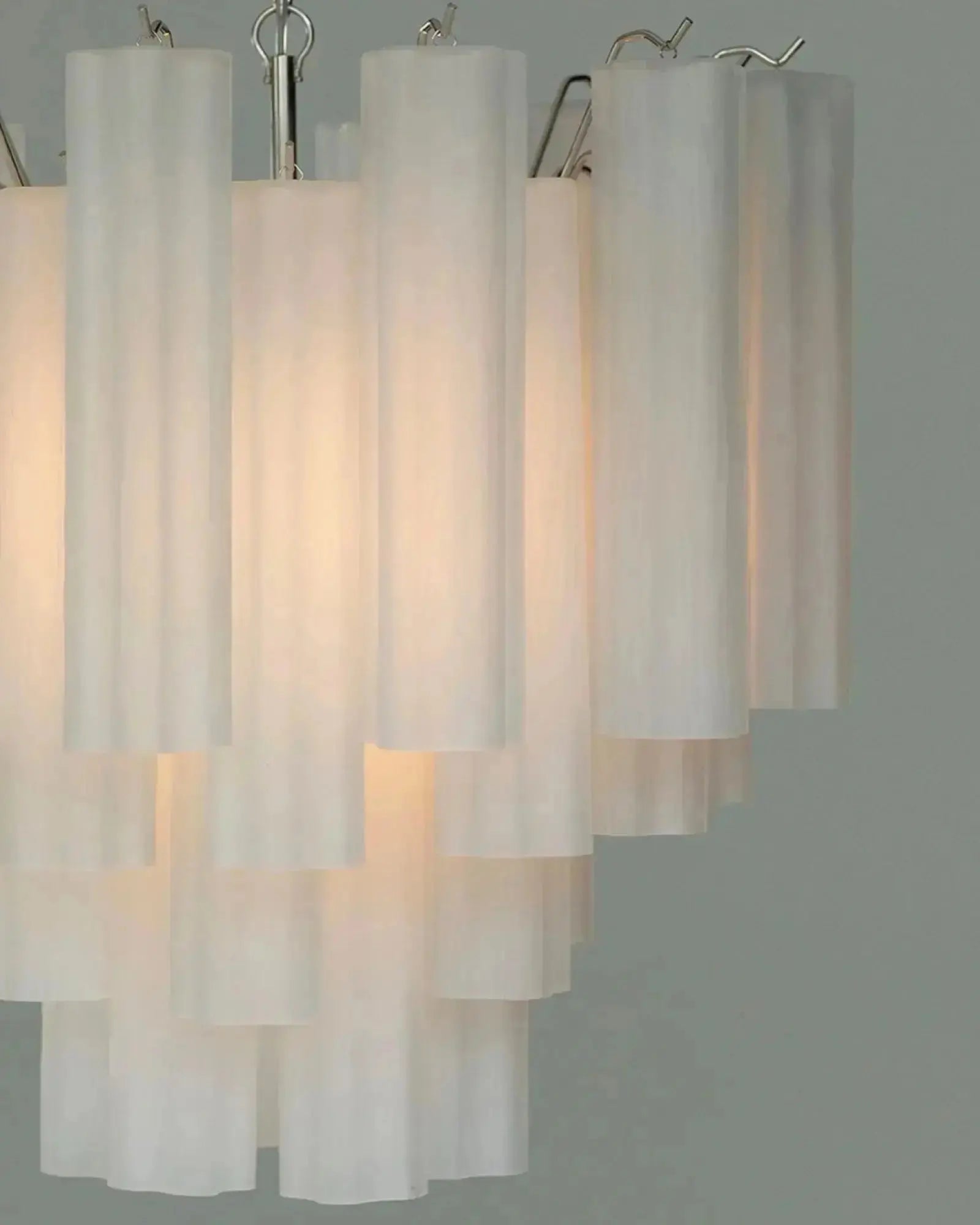 Murano Lysekrone 36 Glassrør Murano Studio