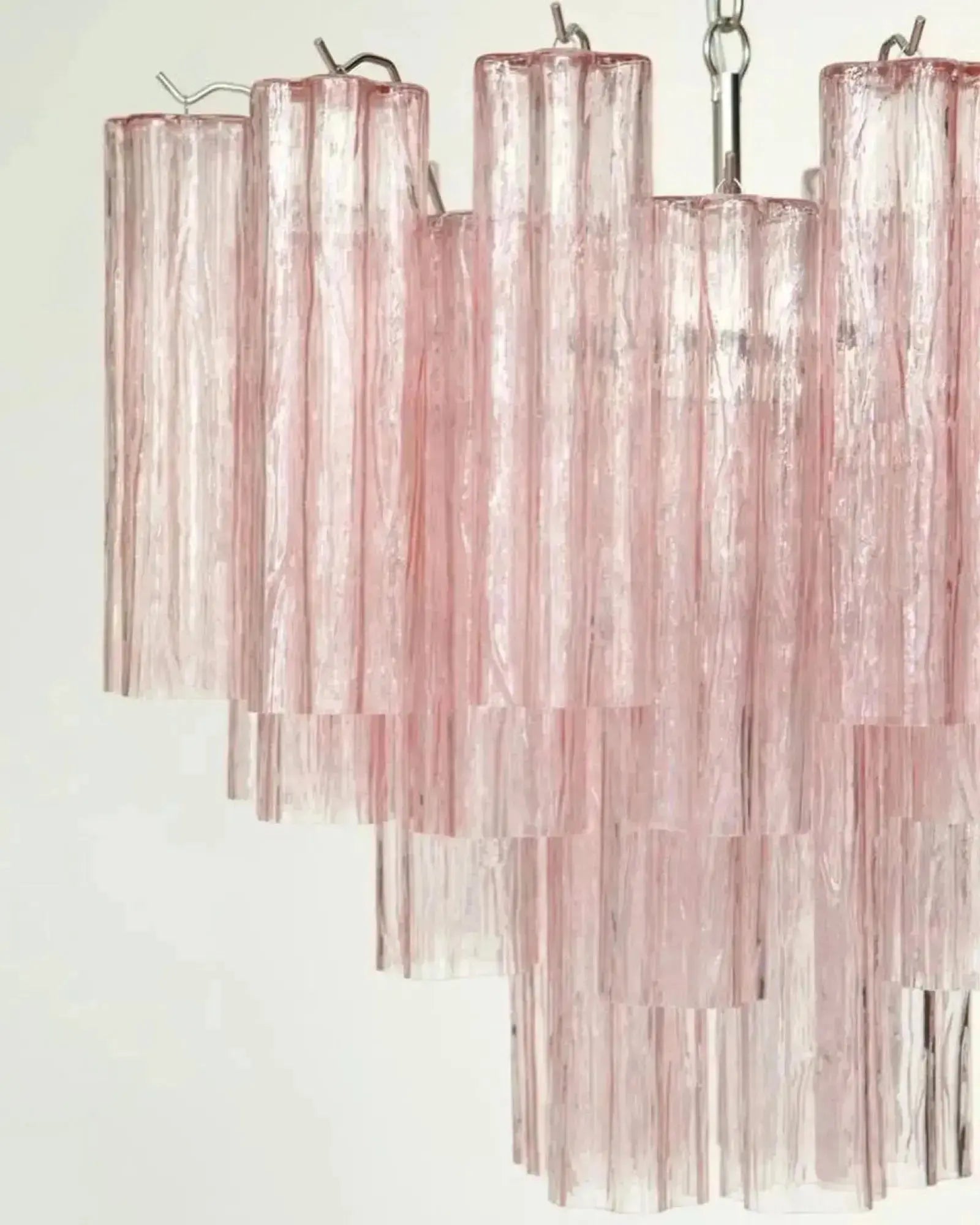 Murano Lysekrone 36 Glassrør Murano Studio