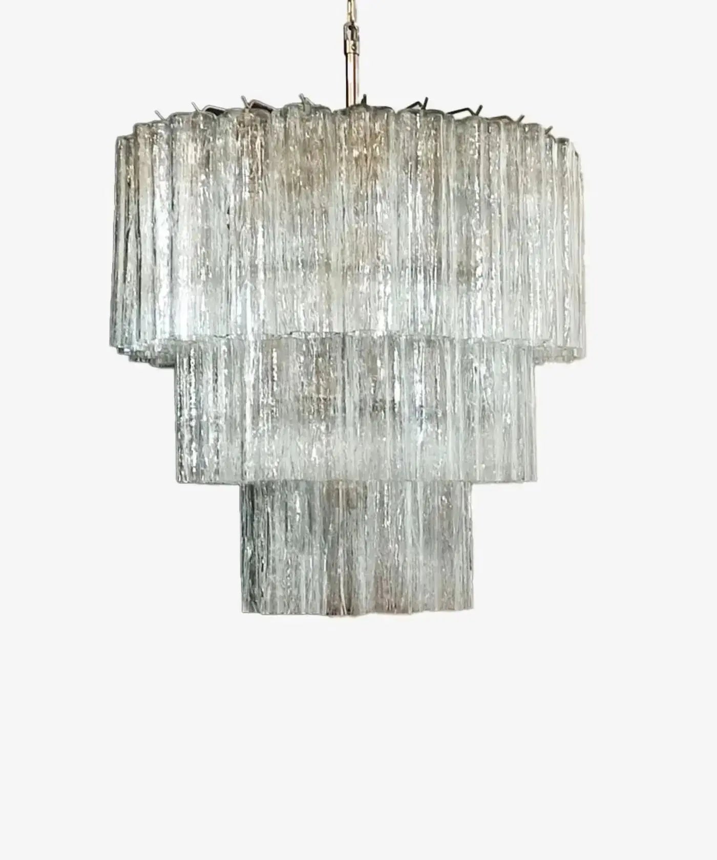 Murano Lysekrone 52 Glassrør Murano Studio