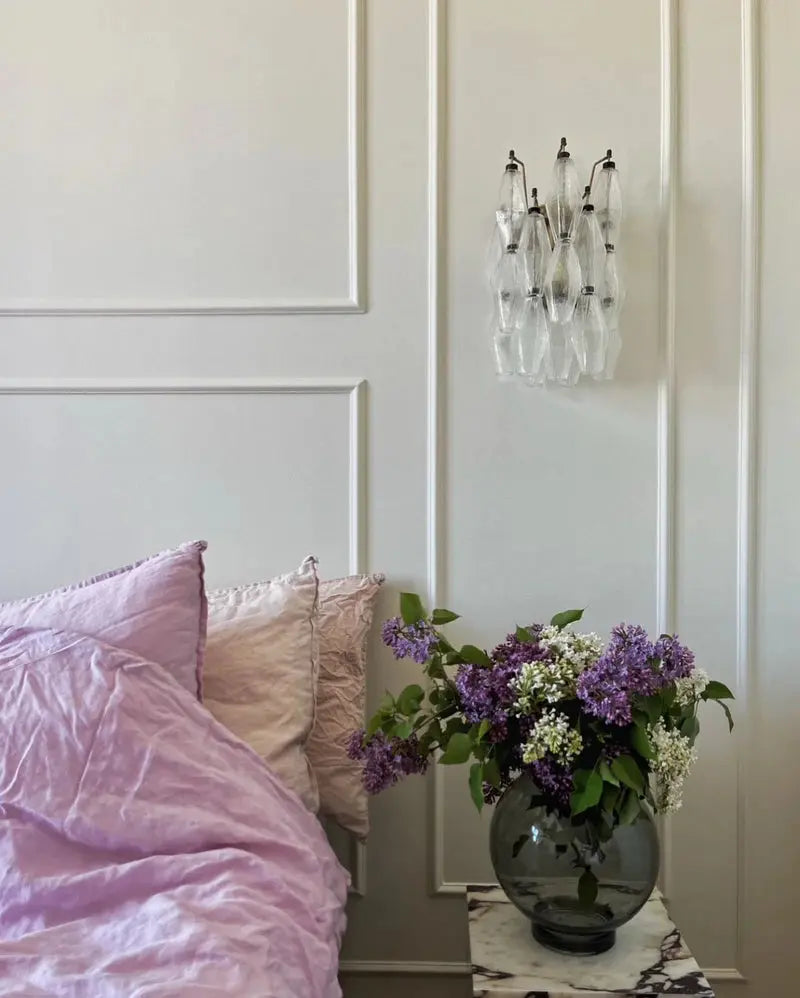 Murano vegglampe poliedri 16 glass (2 stk) Murano Studio